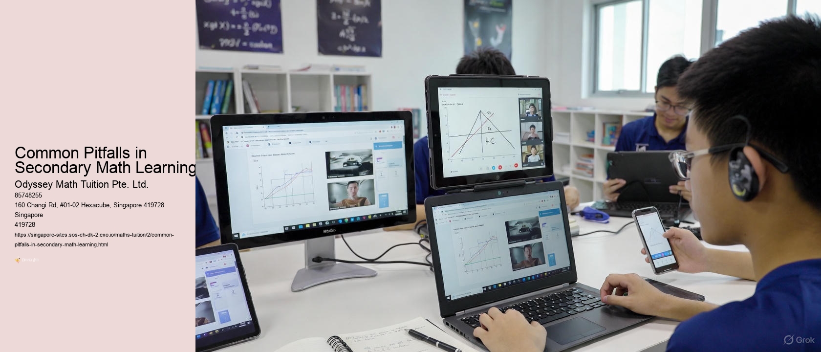 Common Pitfalls in Secondary Math Learning